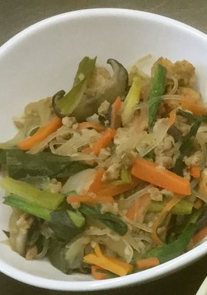春雨の炒め物-レシピのメイン写真