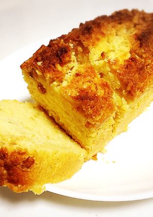 表面サクサク♡クルミ入りパウンドケーキ-レシピのメイン写真