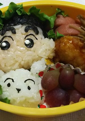 簡単♡クレヨンしんちゃんのキャラ弁♡-レシピのメイン写真