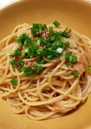 たまごかけ風和風パスタ-レシピのメイン写真