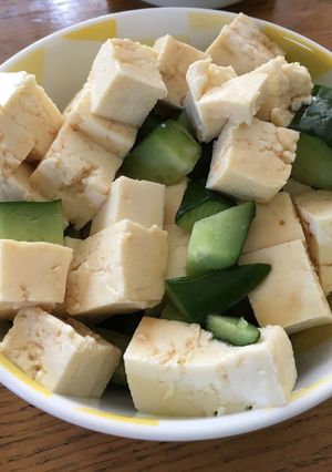 簡単！豆腐ときゅうりのゆずぽん和え-レシピのメイン写真