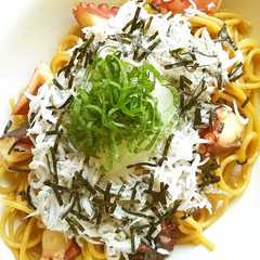 รูปของ しらすの和風パスタ