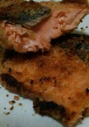 「いきなりパン粉」鮭の味噌漬焼きカツレツ-レシピのメイン写真