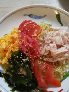 今日のランチは冷やし中華-レシピのメイン写真