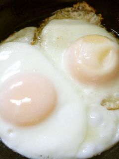 最難の目玉焼き-レシピのメイン写真
