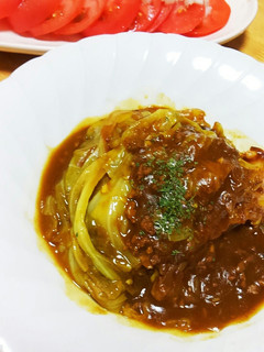 お鍋ひとつで簡単★キャベツのカレー煮★-レシピのメイン写真