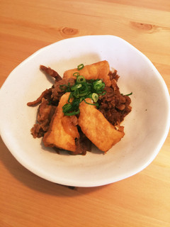 時短・簡単・ごはんのお供に厚揚げ肉煮-レシピのメイン写真