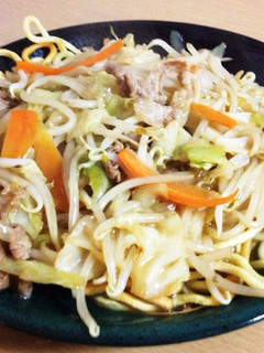 かじむー亭の太麺皿うどん-レシピのメイン写真