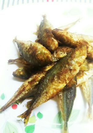 簡単！豆アジDEカレー味サクサク唐揚げ♪-レシピのメイン写真