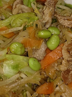 野菜たっぷり汁だく野菜炒め。枝豆入り♪-レシピのメイン写真