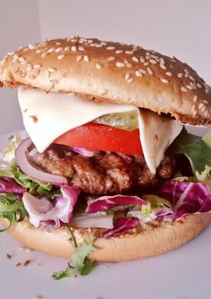スローフードなハンバーガー-レシピのメイン写真