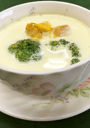 ベジ♪かぼちゃのミルクスープ-レシピのメイン写真