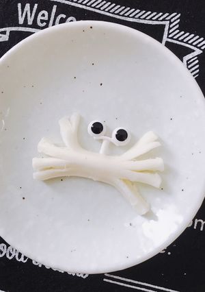 さけるチーズのカニさん♡-レシピのメイン写真