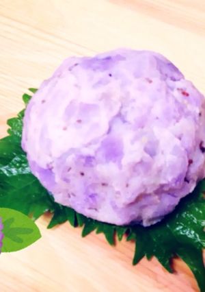 紫陽花♪ポテトサラダ♪キャラ弁当にも♪-レシピのメイン写真