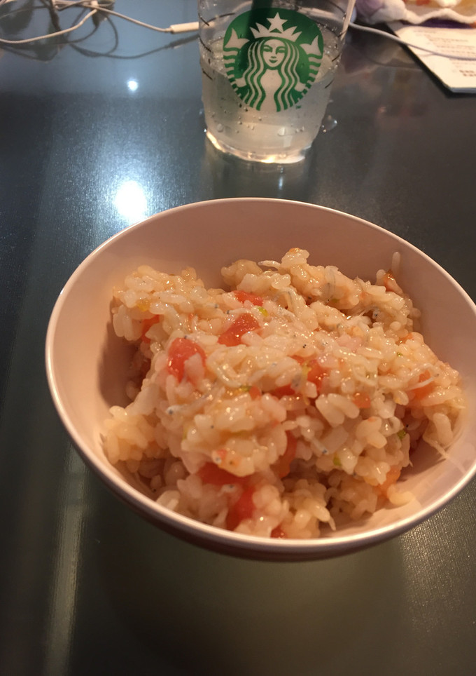 離乳食 トマトとしらすのおじや-レシピのメイン写真