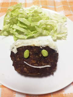 お弁当にも!チーズで似顔絵-レシピのメイン写真