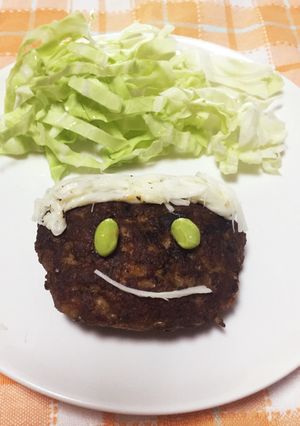 お弁当にも!チーズで似顔絵-レシピのメイン写真