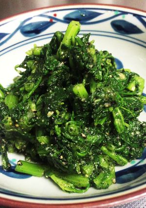 春菊のゴマ和え-レシピのメイン写真