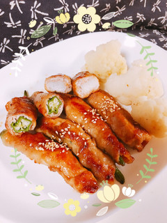 夏バテ予防☆豚肉ネバ巻き-レシピのメイン写真