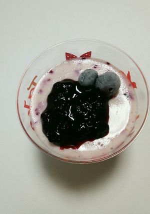 簡単★ブルーベリーヨーグルトムース-レシピのメイン写真