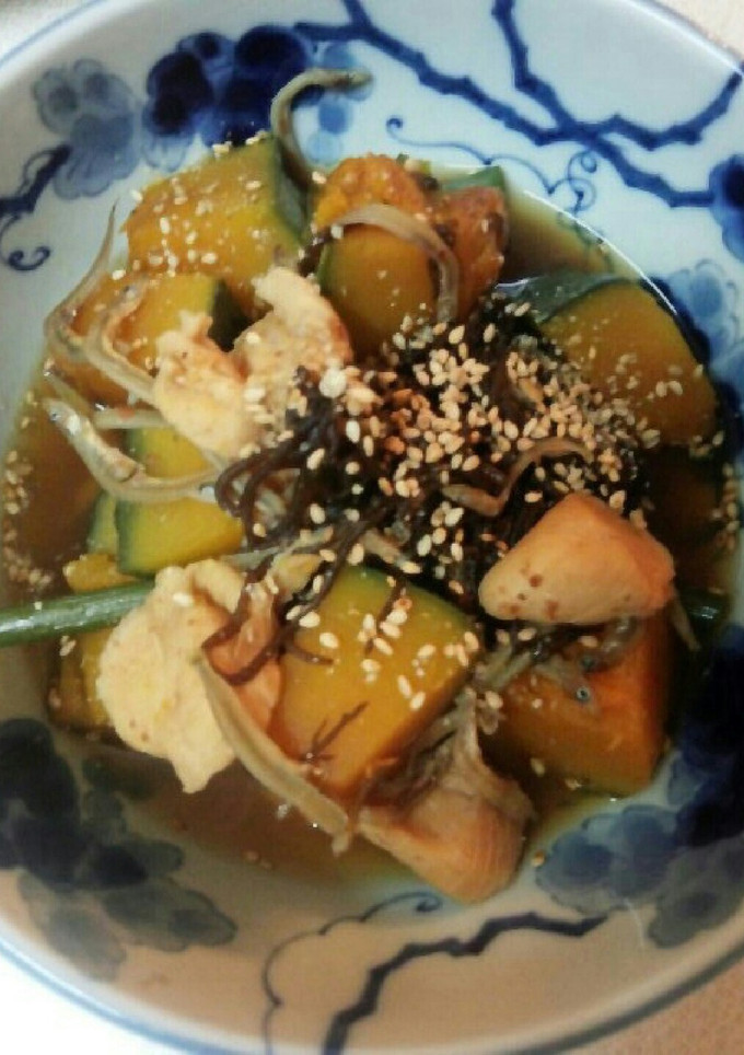 南瓜煮物（血管ダイエット食806）-レシピのメイン写真
