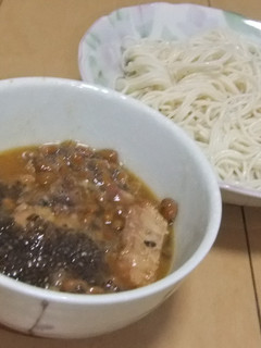 チアシード入り♪サバ缶そうめん-レシピのメイン写真
