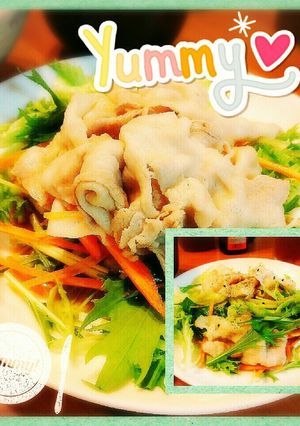 柔らか冷しゃぶ。。。サラダ?-レシピのメイン写真