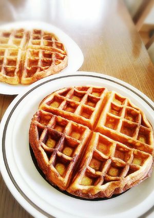 ☆簡単おやつ☆ワッフル-レシピのメイン写真