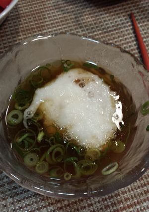 素麺にとろろ-レシピのメイン写真