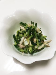 リメイクレシピ☆残った焼き魚で酢の物を!-レシピのメイン写真