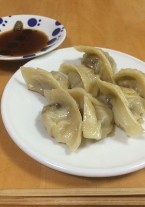 皮から手づくり野菜たっぷり焼き餃子！-レシピのメイン写真