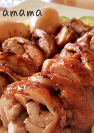 甜麺醤タレで簡単に作る♪鶏チャーシュー♪-レシピのメイン写真