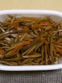 美味しすぎる!きんぴらごぼう-レシピのメイン写真