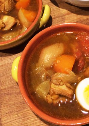 茅乃舎の野菜だしdeチキンスープカレー-レシピのメイン写真