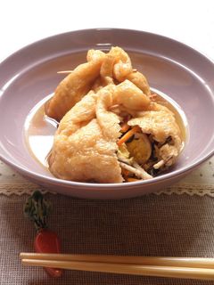 油揚げの巾着煮-レシピのメイン写真