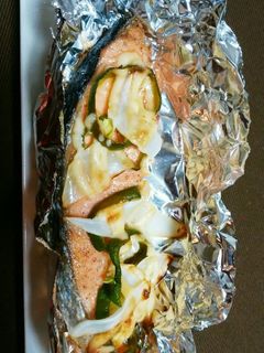 火を使わない鮭のホイル焼き-レシピのメイン写真