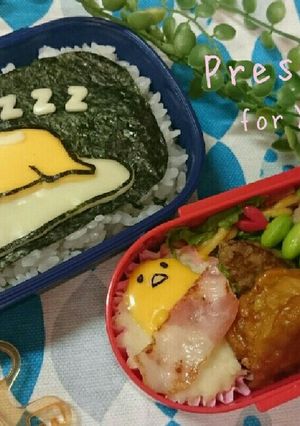 キャラ弁『ぐでたま』-レシピのメイン写真
