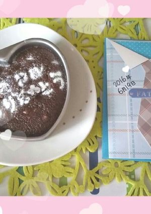 ✴父の日スイーツ♥ビターチョコケーキ✴-レシピのメイン写真