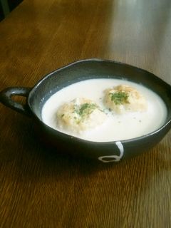 たこ焼き☆豆乳スープ-レシピのメイン写真