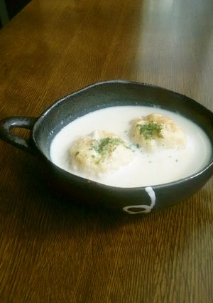たこ焼き☆豆乳スープ-レシピのメイン写真