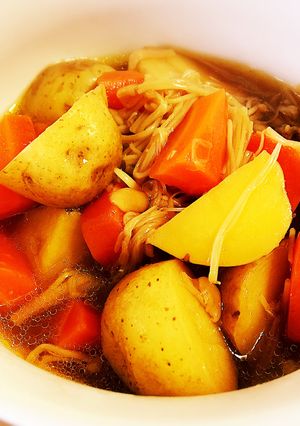 煮っころがし風！新じゃがの煮物-レシピのメイン写真