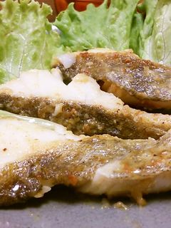 塩鱈のムニエル、少しだけカレー味。-レシピのメイン写真