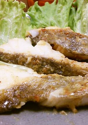 塩鱈のムニエル、少しだけカレー味。-レシピのメイン写真