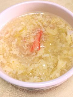 カニと白菜の和風たまごスープ☆-レシピのメイン写真