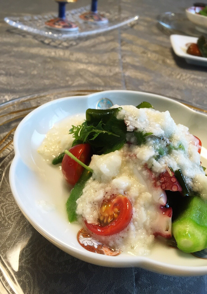 たこと夏野菜の酢の物-レシピのメイン写真