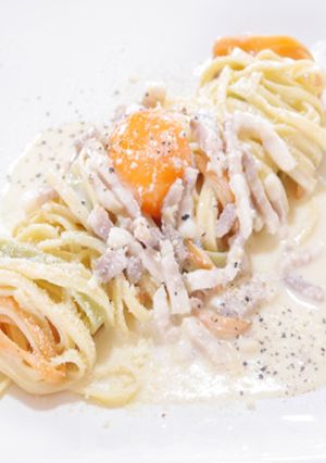 ★低糖質パスタ★カルボナーラ-レシピのメイン写真