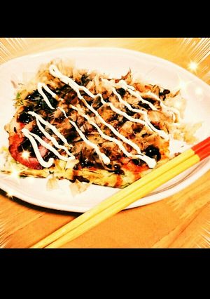 水なしでお好み焼き♪*゜-レシピのメイン写真