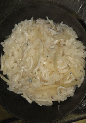 新生姜とじゃこの炊き込みご飯-レシピのメイン写真