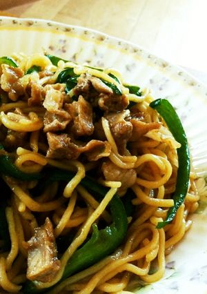 チンジャオ焼きそば-レシピのメイン写真