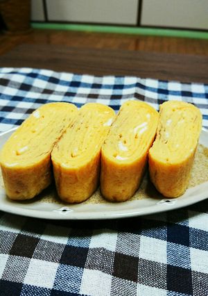 『シンプル』✨甘い玉子焼き✨-レシピのメイン写真